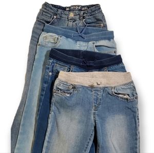 Lot of 4 pairs - Girls size 10 jeans